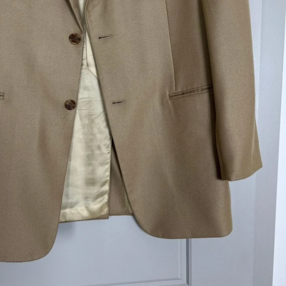John‎ Nordstrom Loro Piana 100% Cashmere Sport Coat Blazer Sz 42 *notes